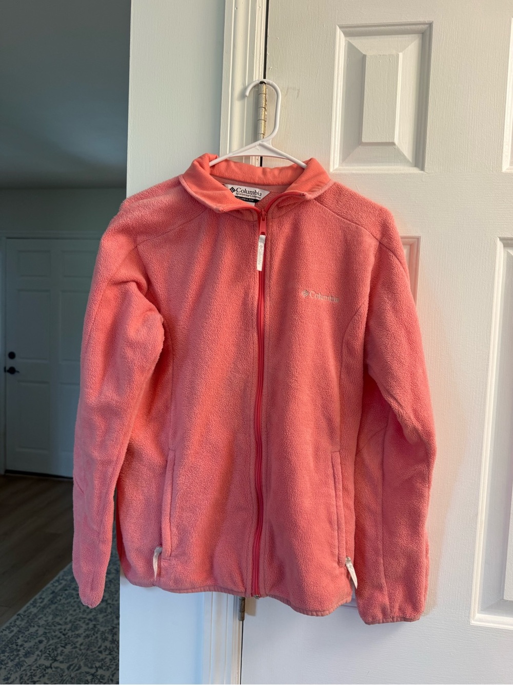 Columbia Women’s Pink Coral Full-Zip Puffer Jacket